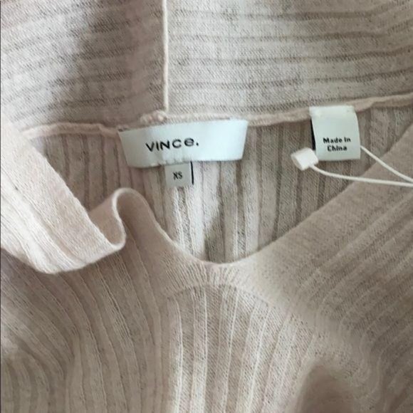 VINCE Ribbed Wool And Cashmere-Blend Sweater - Picture 10 of 13